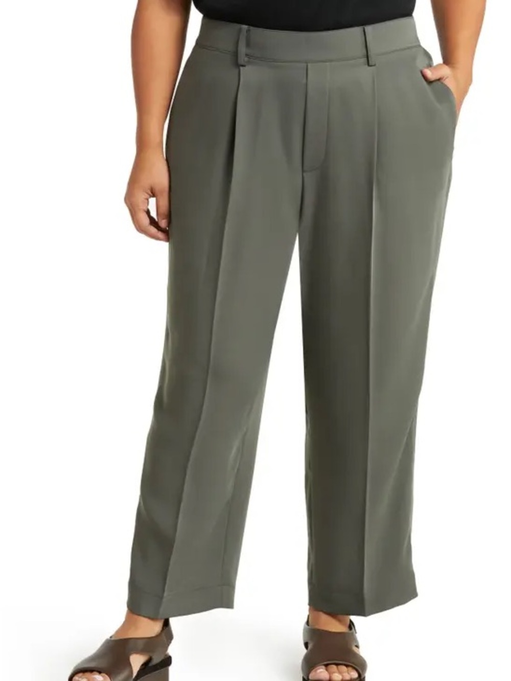 Vince Tapered Pull-On Work Pants in Deep Aegean 1X